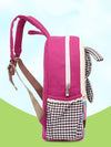 Canvas Backpack with Bunny Buddy Attached - Chasing Jase