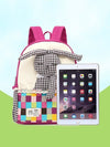 Canvas Backpack with Bunny Buddy Attached
