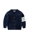 Varsity Stripe Cardigan Sweater - Chasing Jase