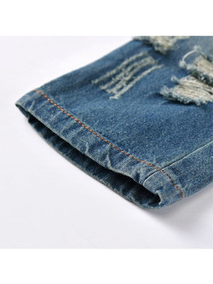 4 Piece Plaid Shirt Denim Jeans Set - Chasing Jase