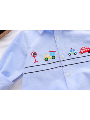 Embroidered Dump Truck Shirt - Chasing Jase