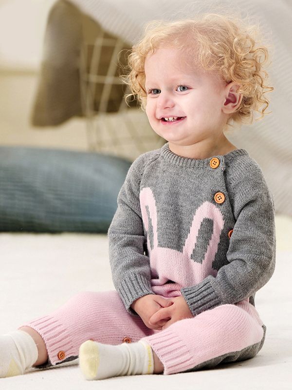 Bunny Sweater Jumpsuit - Chasing Jase