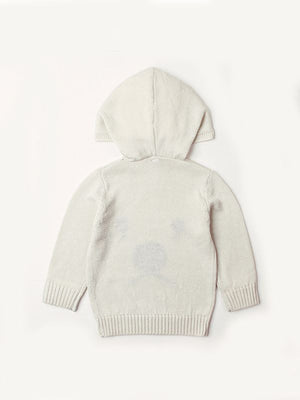 Bear Face Hooded Sweater - Chasing Jase