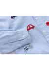 Embroidered Cars & Planes Shirt - Chasing Jase